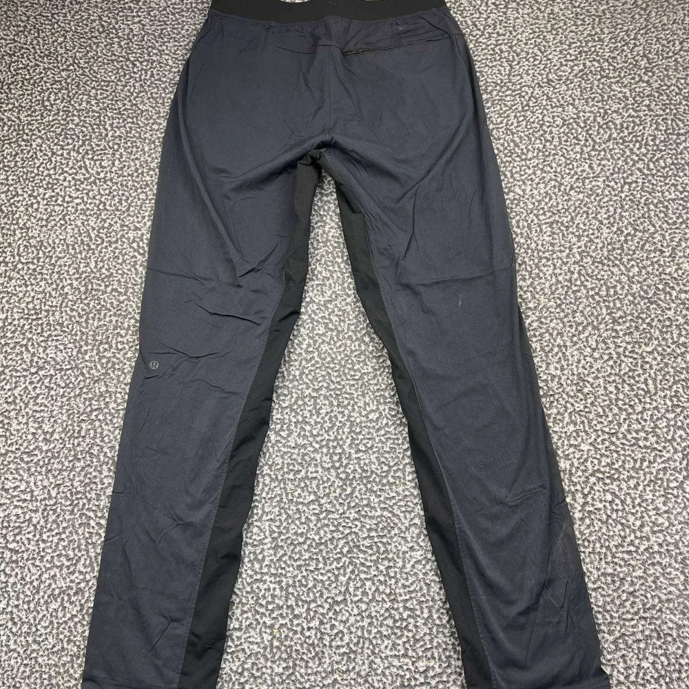 Lululemon Sweatpants Men 32x32 Black Athletic Joggers Drawstring